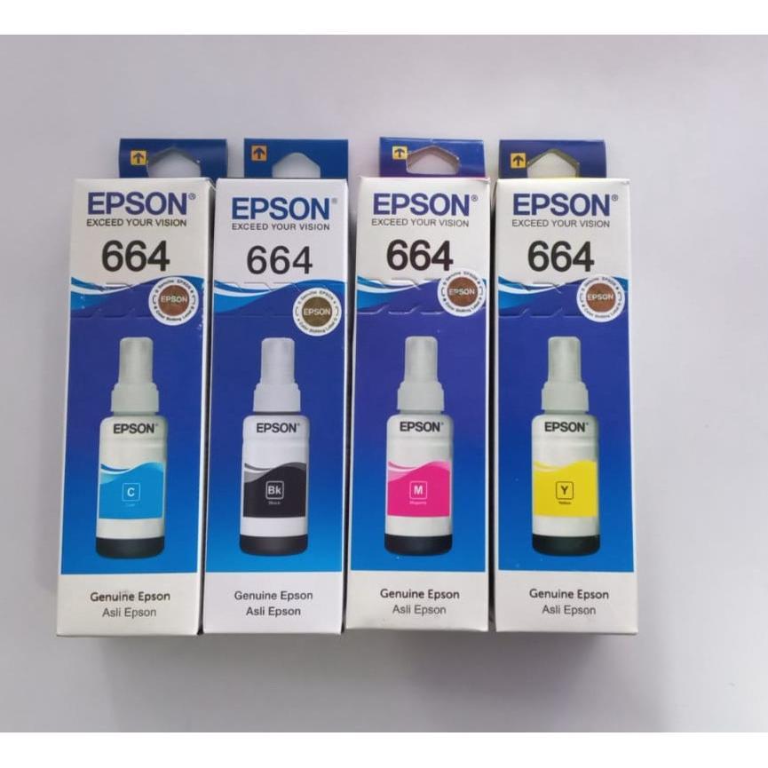 Tinta Epson 664 Varian Warna Original  / Tinta For  Epson /  Tinta Epson Original Printer