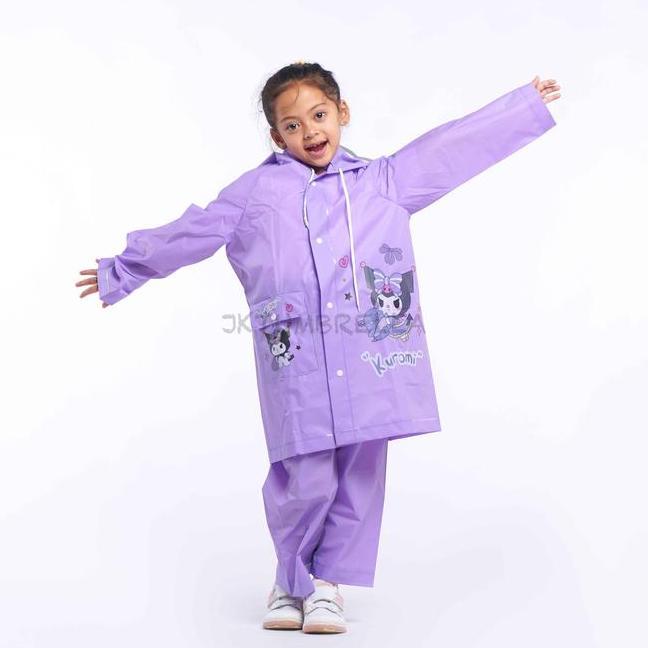 Jas Hujan Setelan Anak Motif Stiker Diy Nempel Sendiri 8111 8211