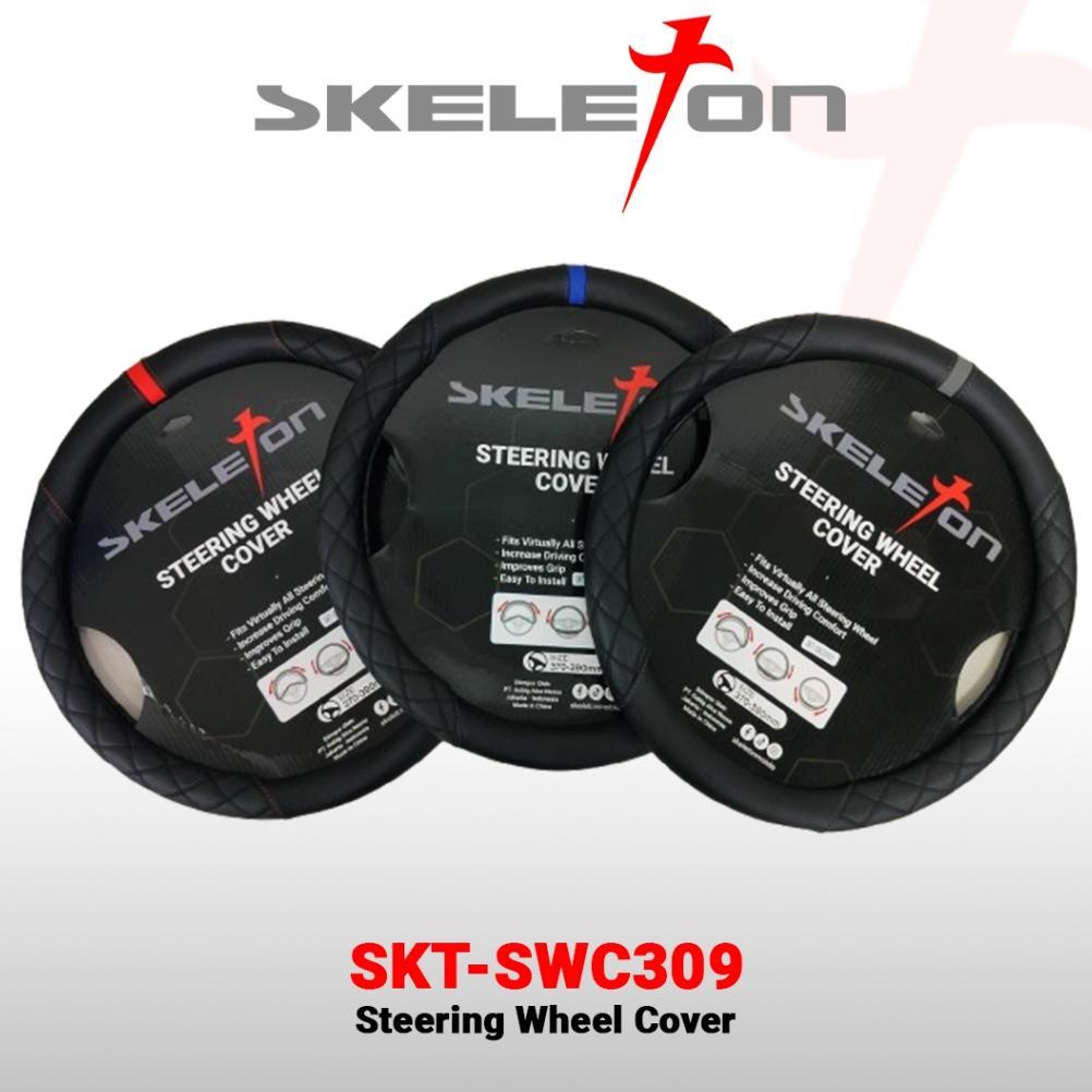 Skeleton Steering Wheel Cover Sarung Stir Mobil SKT-309 Diskon