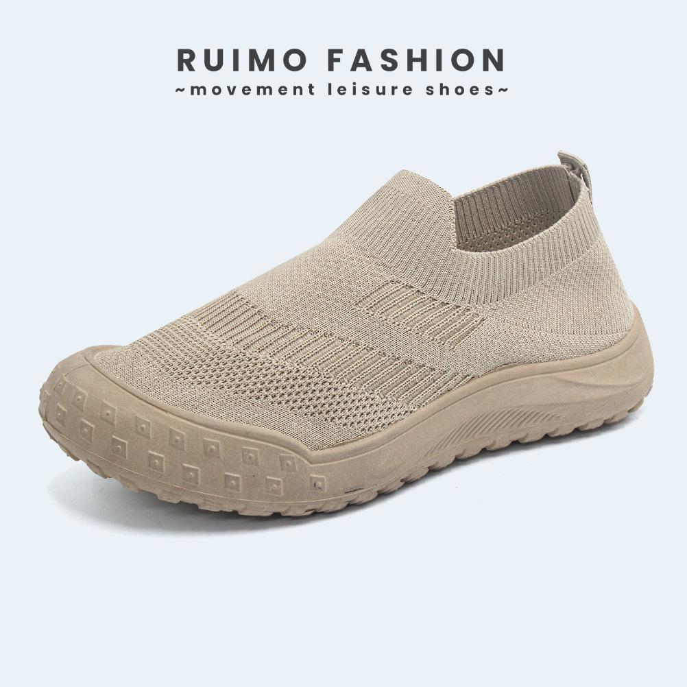 Ruimo Sepatu Sneakers Slip On Pria Terbaru Bahan Premium Import - 102 Sepatu pria