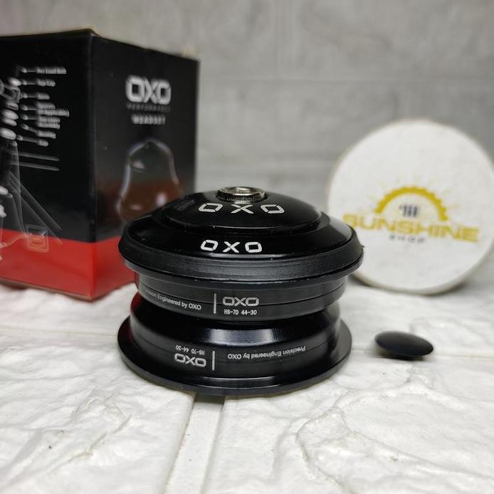 Headset Oversize Bearing OXO HS7D Fork OS Slup 28.6 Mangkok HeadTube Frame Bawah 44x30mm Atas 44x28.