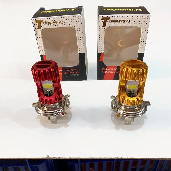 Bohlam lampu depan LED H4 Vixion / Byson / CBR 150 R / Cb150 r / Verza / R15 old / Scoopy Fi / KLX 1