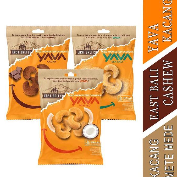 Kacang Mete Mede- YAVA- East Bali Cashew- 35g