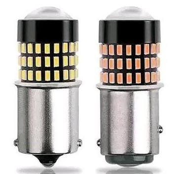 Ready Lampu LED 1157 BAY15D Lampu rem mobil motor 54smd 4014