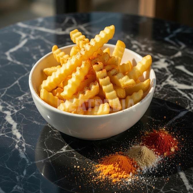 Kentang Goreng Crinkle / Crinkle French Fries Frozen 1kg