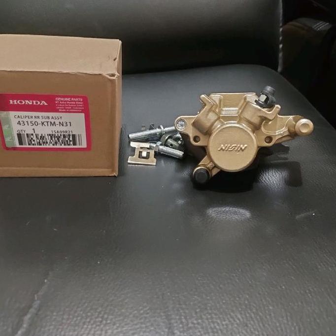 Kaliper Caliper Cakram Assy Belakang Supra X 125 Blade 125. 43150-KTM-N31