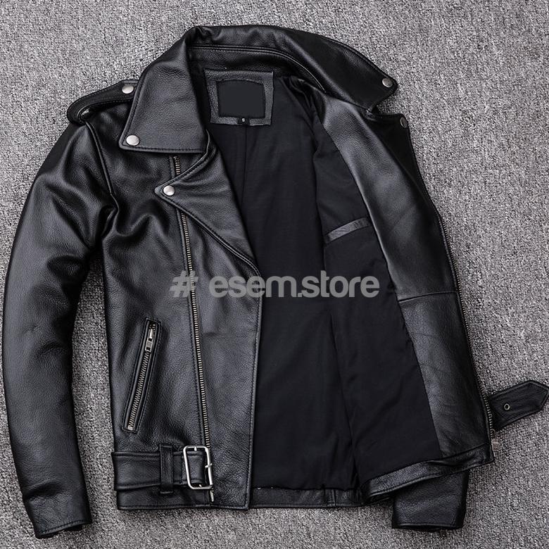 OFFICIAL JAKET SEMI KULIT SINTETIS RAMONES STYLE