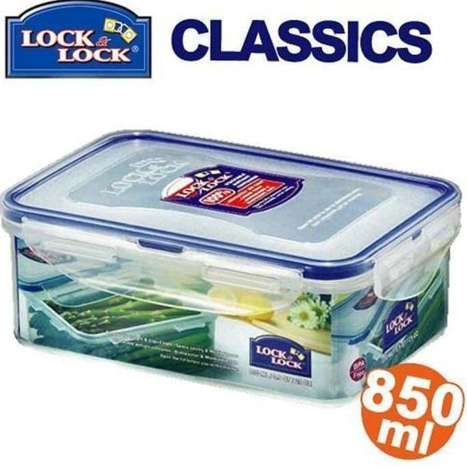 NEW LOCK&LOCK HPL815M 850ML CONTAINER TEMPAT MAKAN 850ML ORI