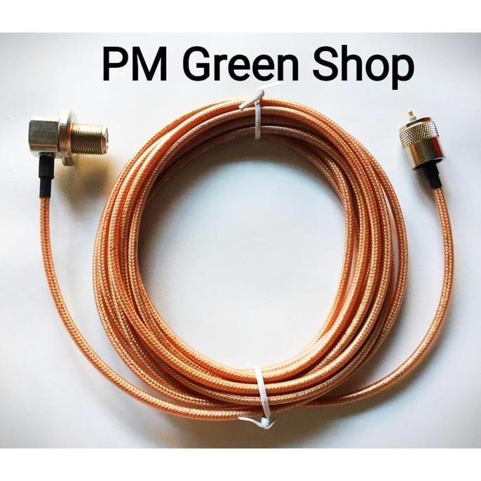 Murah Kabel Antena Ht Luar 5 Meter Rg 58 Teflon