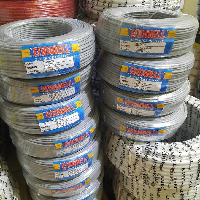 Murah Kabel Telepon Isi 2 100 Meter Kabel Kawat/Tembaga