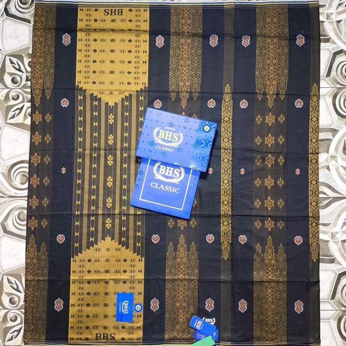BHS CLASSIC GOLD TIPE JGN JAGUAR SONGKET WARNA HITAM EMAS MEWAH LIMITED EDITION