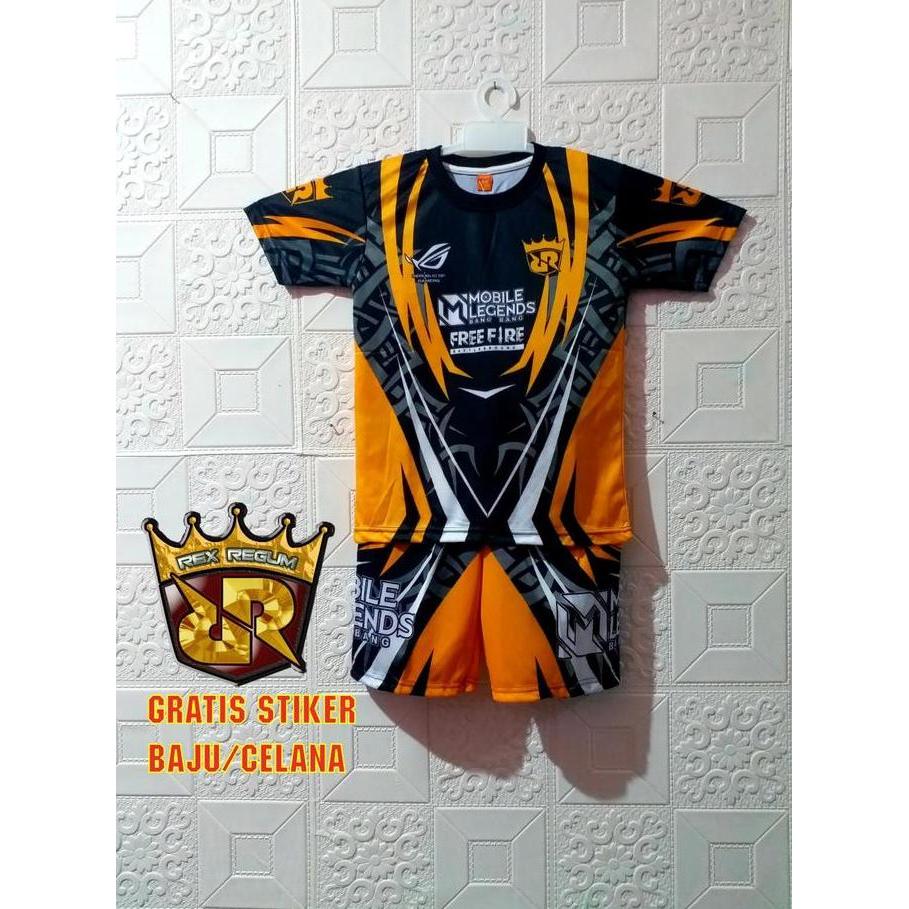 SETELAN ANAK LAKI LAKI RRQ | SETELAN BAJU FREEFIRE ANAK LAKI LAKI RRQ | SETELAN BAJU RRQ ML | SETELA