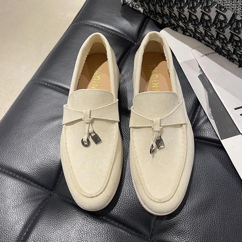 NEW Sepatu Pantofel Hitam Loafers Flat COD Wanita Korean Style Kekinian Premium Import Cina Hitam Fa