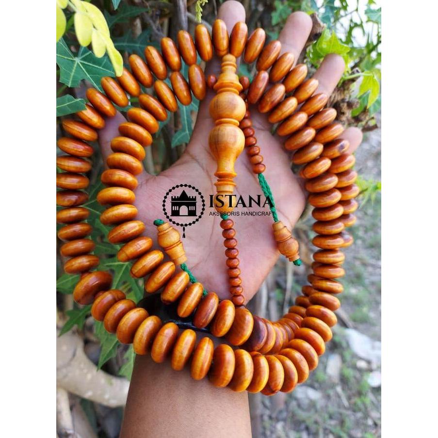 Tasbih kayu gaharu agatis jumbo