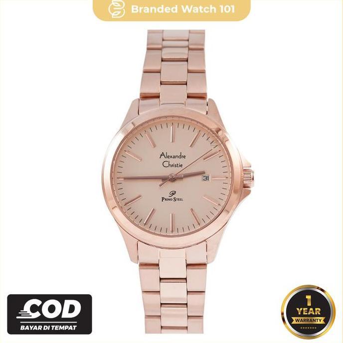 Jam Tangan Wanita Alexandre Christie AC 1026 AC1026 1026 Garansi Resmi 1 Tahun