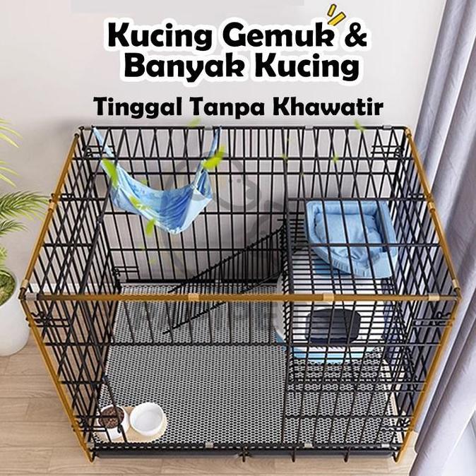 Ready NatalKandang Kucing Empat Lantai Kandang Kucing untuk Rumah Sarang Kucing Ruang Bebas Vila Kuc