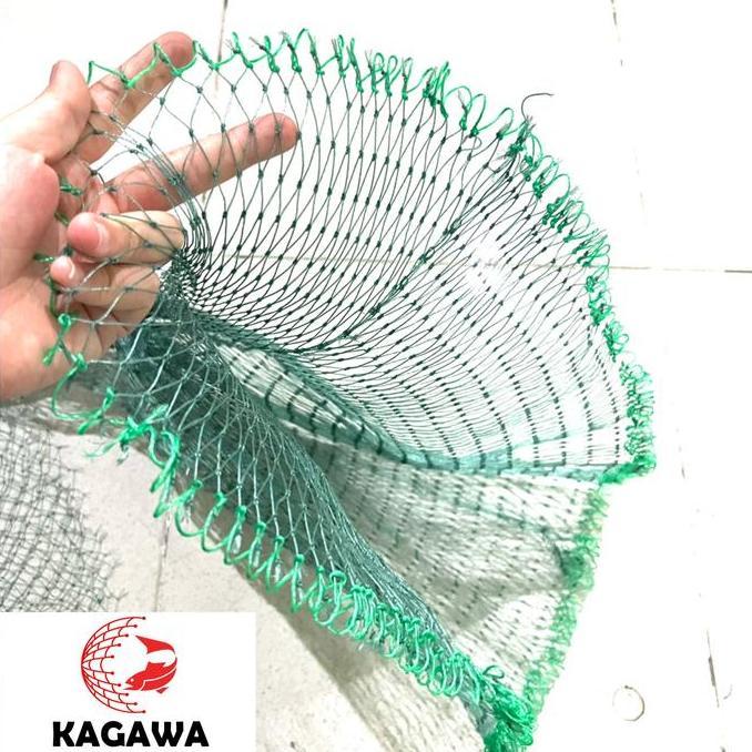 Pukat Tarik Jala Hijau /Pukat Hijau Jala Tali Pe Panjang 3M Lubang 2Cm
