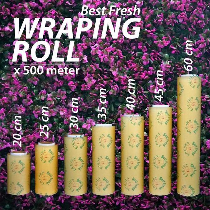 Plastik Wrap - Wrap Roll 45 cm x 500 m - Best Fresh MM