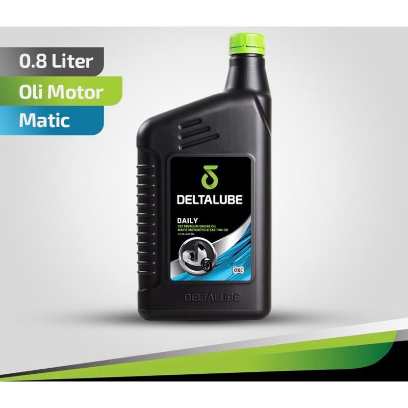 Oli Deltalube Matic 0,8 Ml Oli Mesin Motor Matic Deltalube Daily 800Ml