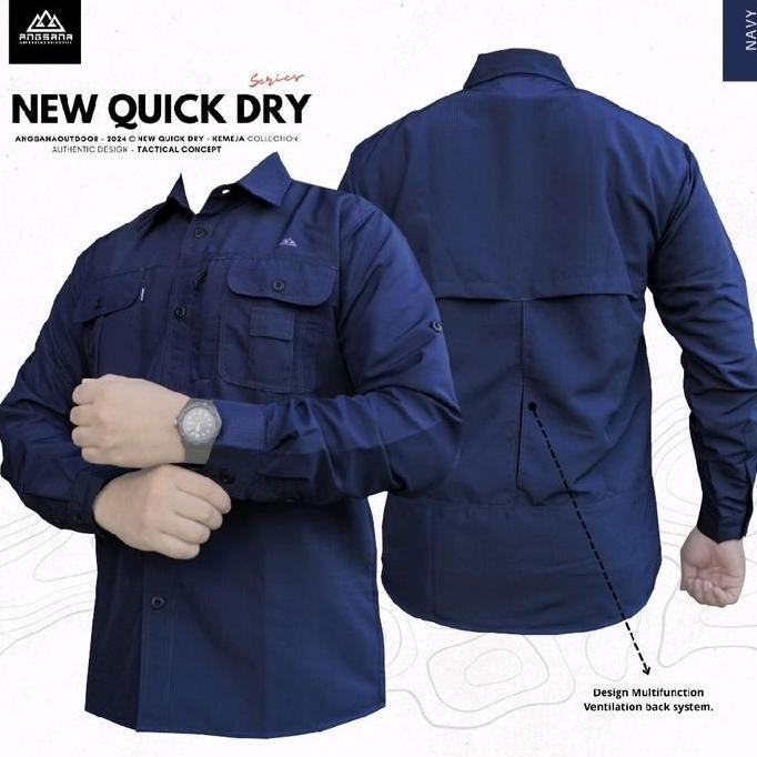 Kemeja Angsana Quick Dry Concept 02