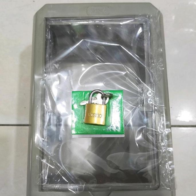 Bijuli- Box Kwh Meter Pulsa Transparan Token Model Baru New Bahan Berkualitas Listrik