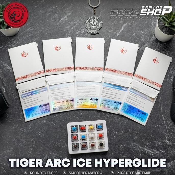 TIGER ARC ICE EDITION Hyperglide/Hyperglides - Gaming Mouse Glide/Feet