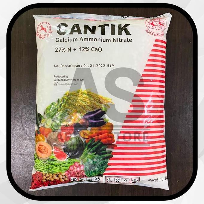 Pupuk CANTIK Calcium Ammonium Nitrat 1 Kg