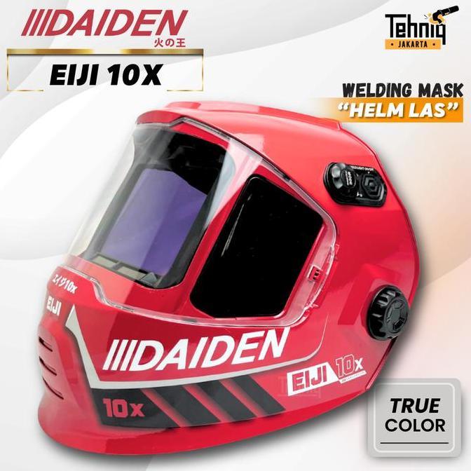 TERMURAH - Daiden Eiji 10X Kedok Las Otomatic / Helm Las / Topeng Las Otomatis Eiji 10X Daiden