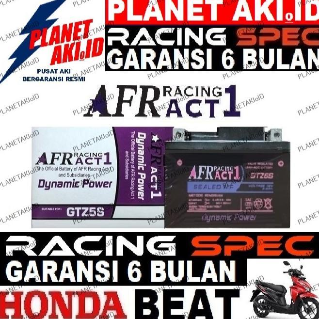 ABIMAYUSHOP AKI MOTOR HONDA BEAT GTZ5S ACCU KERING MF ORIGINAL