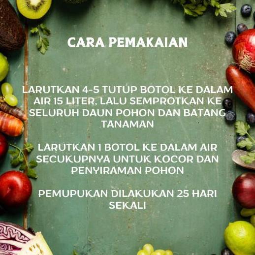 PUPUK CAIR PADI Pupuk Pelebat Padi dan Booster Perangsang Padi  Supaya Cepat Berbuah Lebat 250 ML