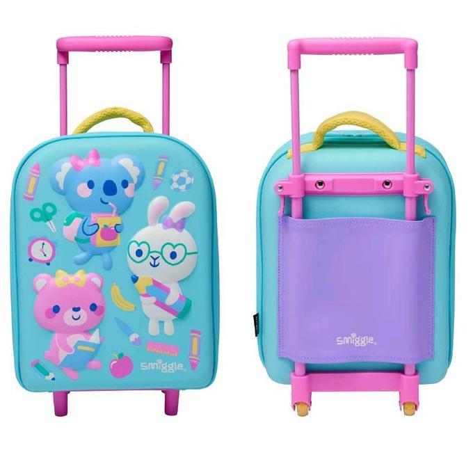 Tas Trolley Anak Smiggle Ready Set Go Teeny Tiny Series Original Travel Bag Koper Kids Girls Perempu