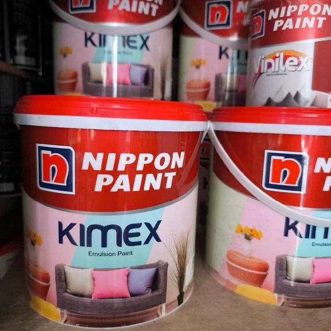 KIMEX NIPPON PAINT 4.5 KG CAT TEMBOK INTERIOR EXTERIOR / KIMEX CAT TEMBOK NIPPON PAINT