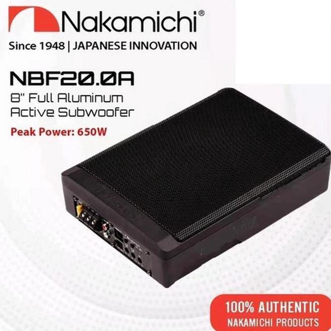 Sub Kolong Nakamichi NBF 20.0 A / Subwoofer Aktif Kolong Nakamichi