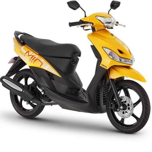 SPAKBOR DEPAN PUTIH MIO NEW SPORTY MIO SMILE KARBURATOR 2008 - 2012