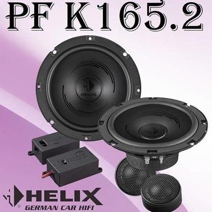 Speaker Split 2-Way 6.5 Inch HELIX PURE F Series PF K165.2 GERMAN CAR HIFI