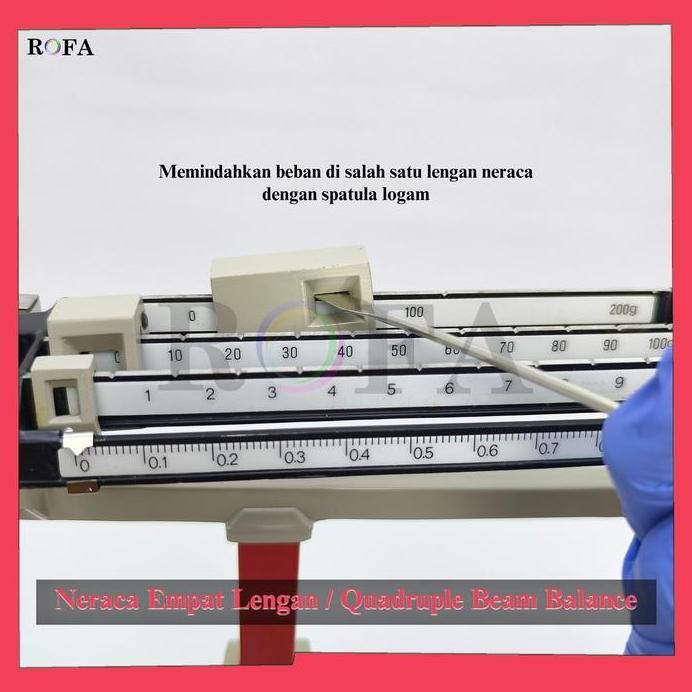 Timbangan MB311 / Neraca Ohaus / Timbangan Empat Lengan / Quadruple Beam Balance