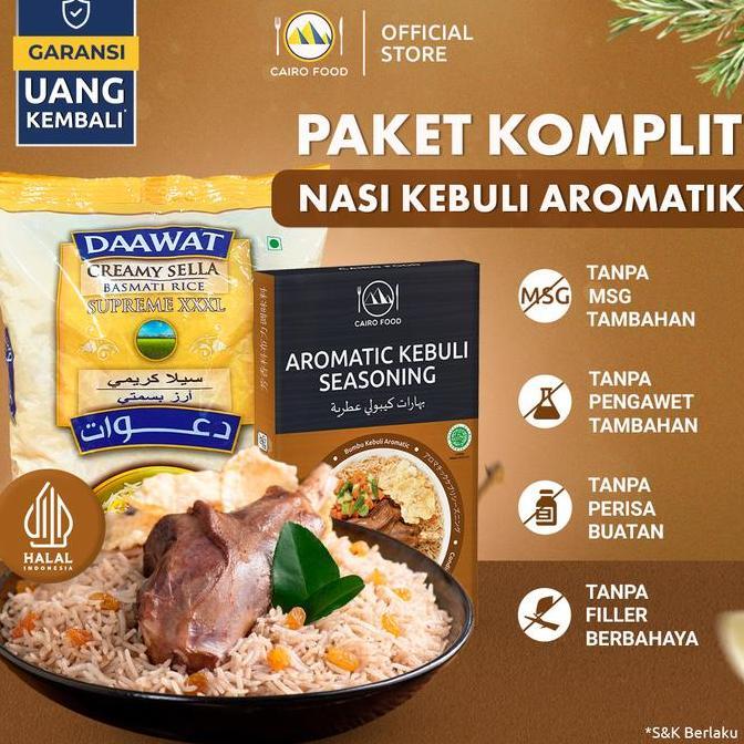 Bundle Bumbu Kebuli Dan Beras Basmati
