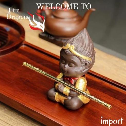 Patung Sun Go Kong Kera Sakti Miniatur Sun Wo Kong Emas Monkey King