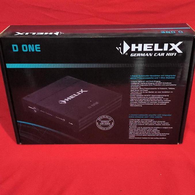 Monoblock Helix D One - German Car Hifi - Kelas D - From German