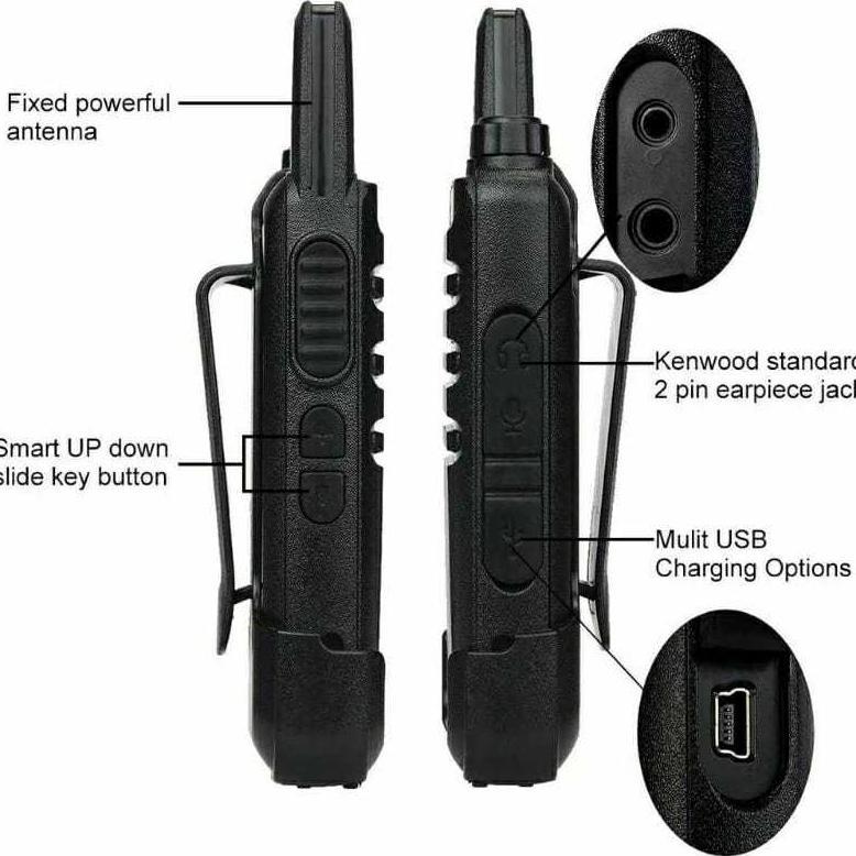 ISI 2 HT WLN WARNA BLACK | HT WLAN SEPASANG UHF TWO WAY | RADIO KOMUNIKASI TAKTIS MEMPERMUDAH  KOMUN