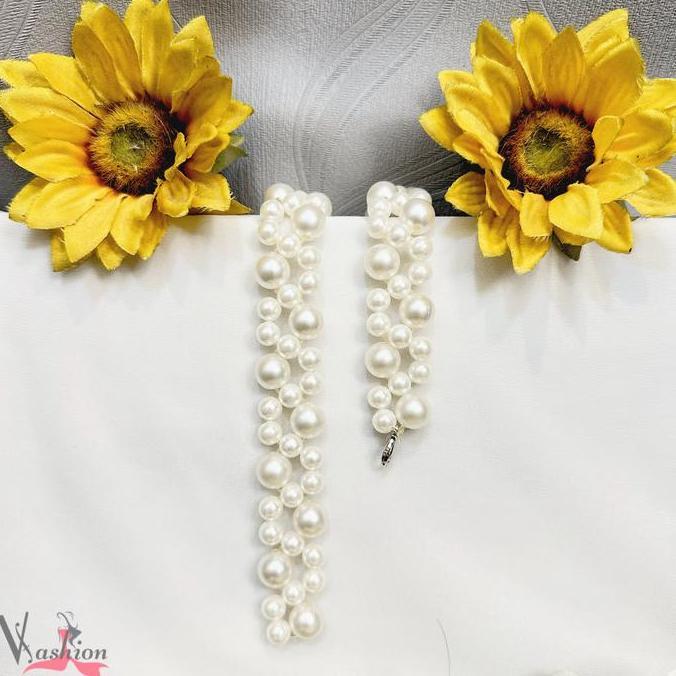 Rotazione- Ikat Pinggang Mutiara Vima Elegan Mewah Aksesoris Hiasan