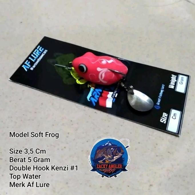 Procedere- Soft Frog Af Lure 3,5 Cm Umpan Casting Gabus
