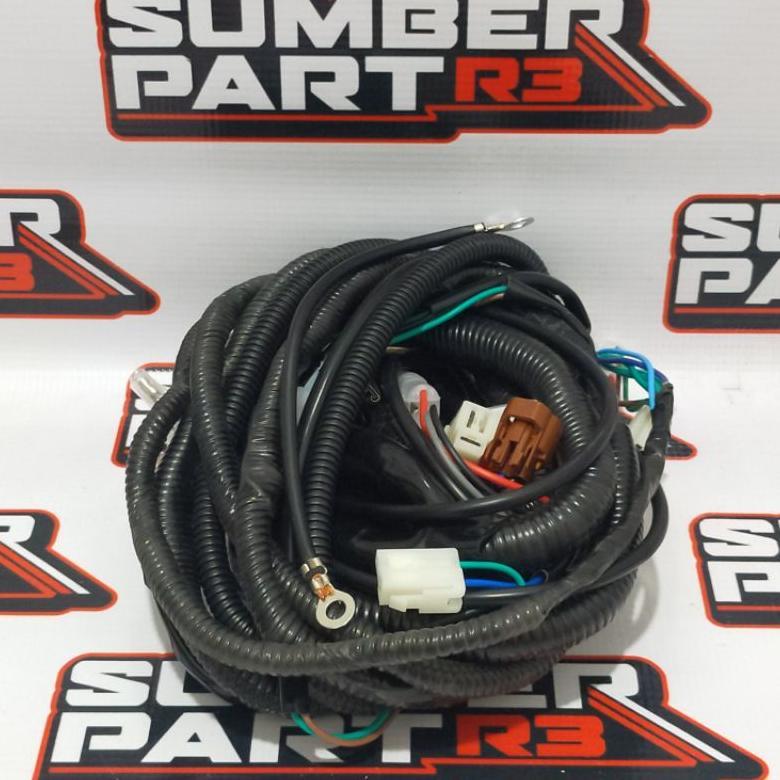 kabel body viar 150cc harness wire DC - sparepart motor roda tiga - viar kaisar htm nozomi jialing