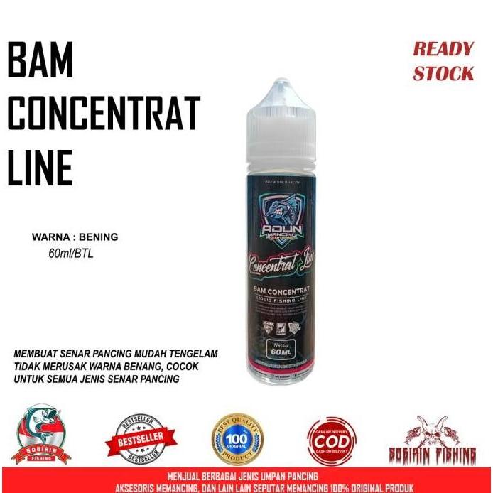 Procedere- Bam Concentrat Line Adun Mancing Penenggelam Senar Pancing
