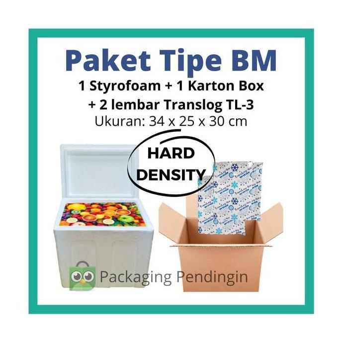 Paket Styrofoam Hard Density / Styrofoam Vaksin