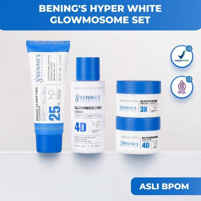 (Live Special dr. Oky) Bening's Paket Kromosom Hyper White Glowmosome Set