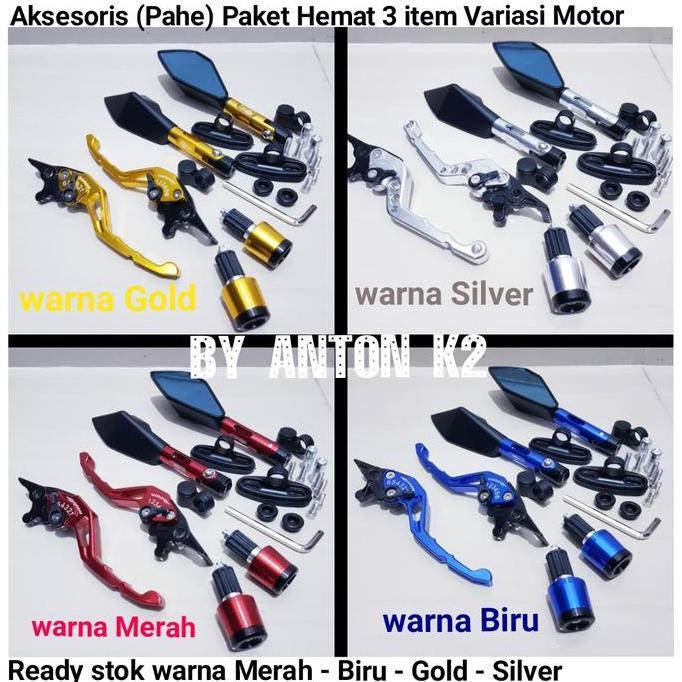Baru Kaca Spion Tomok Variasi Aksesoris Motor Aerox 155/Nmax/Lexi/Freego