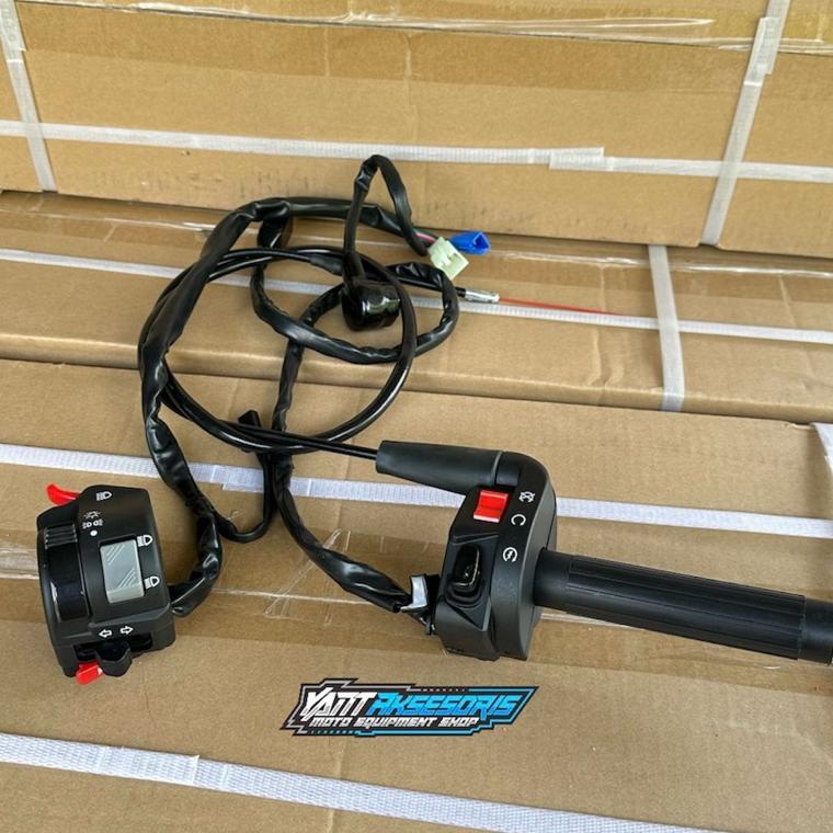 Paket Holder Ksr Gas Ninja Set Holder Saklar Vixion Sepaket Kanan Kiri
