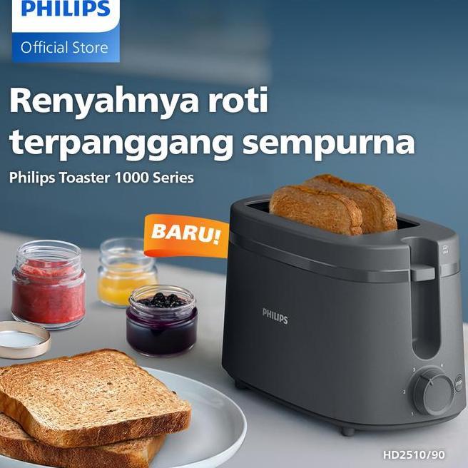 Toaster Philips Hd251090 Hitam Philips Pemanggang Roti Philips Toaster Pemanggang Roti Listrik Phili