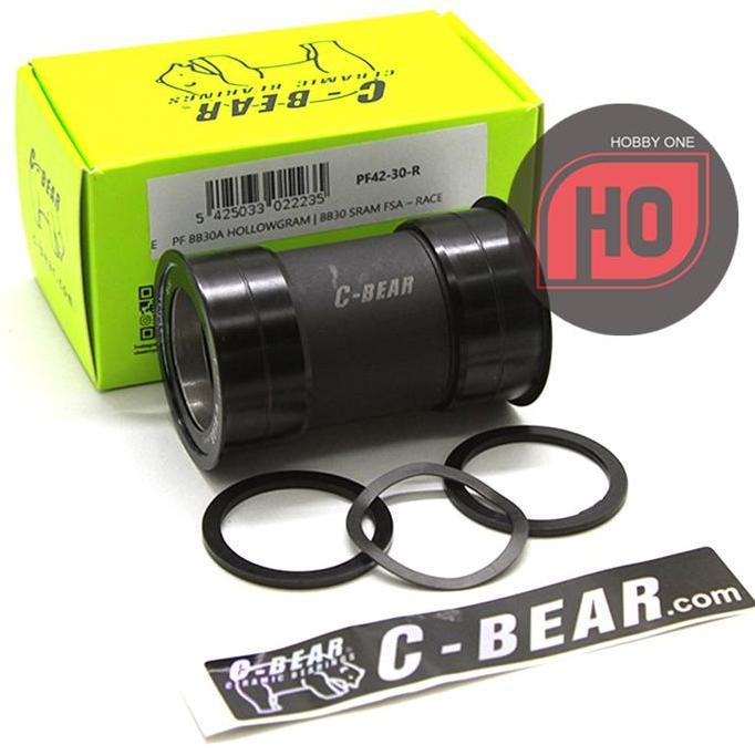 C-Bear PF42 30 R BB30 Bottom Bracket Road Axle 30mm SRAM FSA